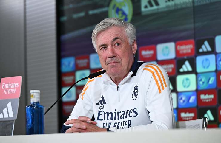 Ancelotti in conferenza stampa