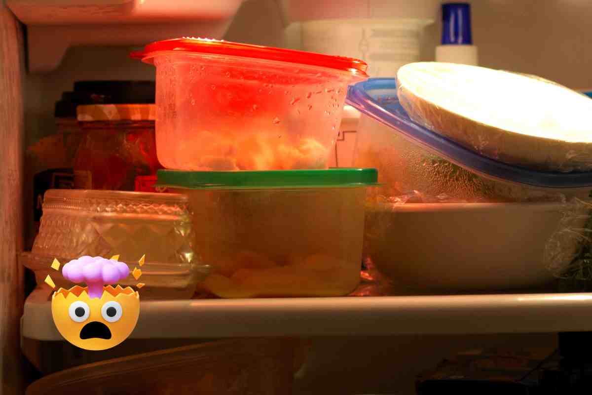 Frigo in disordine