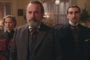 tre persone da una scena de la promessa
